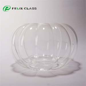 Abat-jour en verre borosilicate 3.3 soufflé à la main, filetage personnalisé G9, LED à intensité variable, contrôle sans fil, garantie 3 ans - Product Image 3