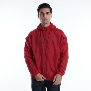 New Arrival Men's Windbreaker <b>Jackets</b> for Cycling Running Gym Fitness Hooded <b>Plus</b> <b>Size</b> <b>Waterproof</b> - Product Image 1