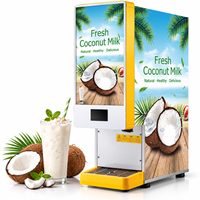 Distributeur automatique de lait de coco frais OEM pour restaurants et buffets