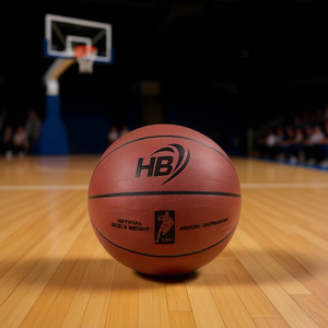HB Sport <b>Basketball</b> 21cm Official Size Indoor Outdoor Use - Product Image 2