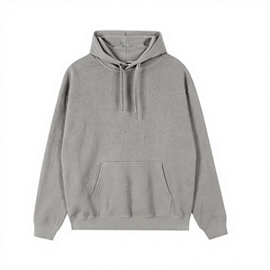 Sudadera con Capucha para Hombre, Corte Regular, 100% Algodón, Tejido de Felpa, Informal, con Bolsillo, para Otoño - Product Image 4