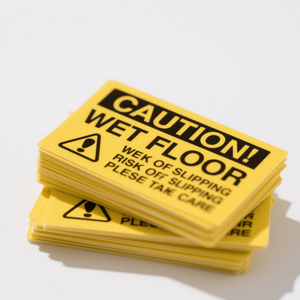 Tùy chỉnh không thấm nước Ba chiều an toàn cảnh báo dấu hiệu bền điện Sticker báo động biểu tượng Board CAUTION & nguy hiểm nhãn - Product Image 4