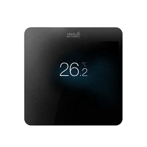 Termostato Inteligente FCU de 4 Tubos con Pantalla Táctil a Color, Modbus 220V AC, Montaje Empotrado, Aplicación Tuya Wi-Fi para el Hogar D HL9061FCV2L-MD Wi-Fi T - Product Image 1