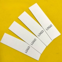 Tarjetas de Visita de Papel Kraft Absorbente Personalizables, Impresión Serigráfica, Laminación de Película a Color CMYK, Tiras de Prueba de Perfume y Fragancia