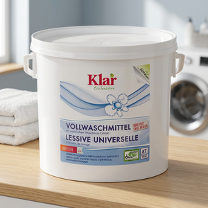 Poudre à laver KLAR RTS 3 Eco Sensitive Perfect 2,475 kg Sans parfum 45 lavages Vegan Détergent hautement biodégradable - Product Image 3