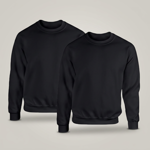Nouvelle Collection – Ensemble Classique Homme : Sweat Ample à Col Boutonné et Manches Classiques en Tissu Éponge Uni, et Pantalon de Survêtement Tendance pour le Sport et le Jogging - Product Image 2