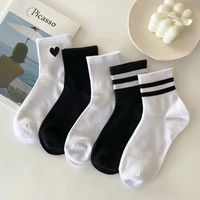 Chaussettes de sport mi-mollet pour hommes, tricotées à rayures, anti-frottement, désodorisantes, tendance, avec logo personnalisé, style universitaire, ODM