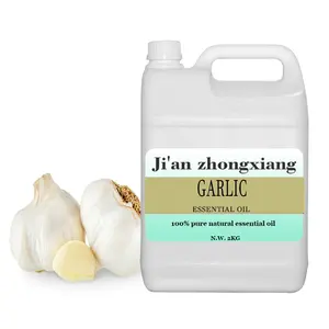 Factory Bulk Garlic Slimming Massage Oil Food Grade Garlic Essential Oil For Body Massage 10% Pure Natural