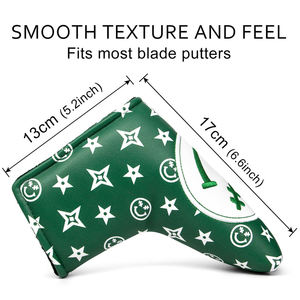 <b>Golf</b> Club <b>Head</b> <b>Covers</b> for Putter Customize Personalized Logo Design Premium Leather <b>Golf</b> <b>Head</b> <b>Cover</b> - Product Image 3