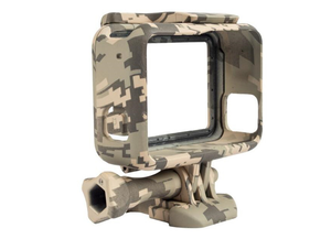 Hot Bán Khung Bảo Vệ Núi Nhà Ở Trường Hợp Shell Đối Với Go Pro Hero5 Hành Động Máy Ảnh Mát <span class=keywords><strong>Camo</strong></span> Màu Xanh Lá Cây Ngụy Trang Phụ Kiện - Product Image 4