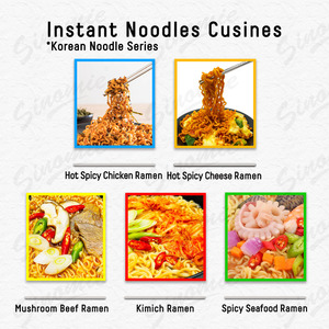 [SINOMIE] Fideos <span class=keywords><strong>Ramen</strong></span> Coreanos <span class=keywords><strong>Buldak</strong></span> al Por Mayor, Certificados HALAL, Sabor Original de Pollo Picante, Alta Calidad - Product Image 4