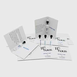 Tùy Chỉnh Cá Nhân Logo In Ấn Nước Hoa Mẫu Thẻ Giấy 1Ml 2 Ml Mỹ Phẩm Phun Chai Nước Hoa Mẫu Thẻ - Product Image 3