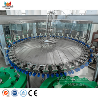 Chaîne de production carbonatée de boissons de kola Carbonation et équipement de traitement de catégorie alimentaire automatisé de machine de remplissage de bouteilles de soude