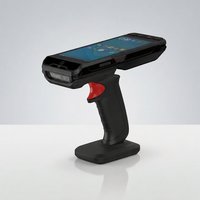 PDA Industrial Portátil Resistente con WIFI 4G, Android 10, Escáner de Códigos de Barras 1D/2D, Lector RFID UHF para Inventario