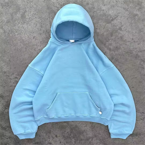 Sudaderas con capucha de algodón unisex gruesas y elegantes, diseñ<span class=keywords><strong>o</strong></span> bordado personalizado de alta calidad, tamañ<span class=keywords><strong>o</strong></span> extra grande, suministro ODM - Product Image 6