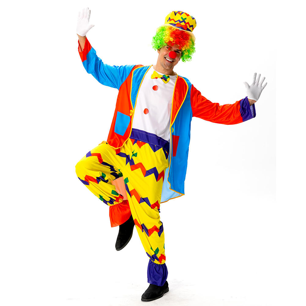 Clown costume-ZC-041-yellow