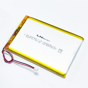 고속 C-레이트 전력 충전식 LN606090 4000mAh 3C 3.7 볼트 리튬 폴리머 배터리 - Product Image 5