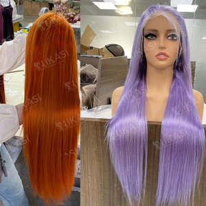 Парик из необработанных индийских волос <span class=keywords><strong>HD</strong></span>, парик из натуральных волос, выровненный 100% с кутикулой, полный парик из натуральных волос, парик из натуральных волос на фронтальной сетке для чернокожих женщин - Product Image 6