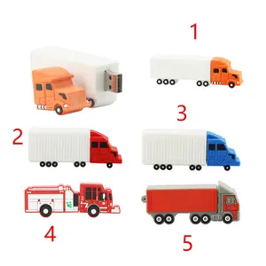 Wholesale 3d pvc Usb Stick Oem Car Shape Pen Drive flash Memory 128gb 512gb usb flash drive disk