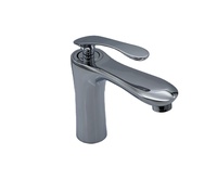 Robinet monocommande moderne pour eau froide avec douchette latérale, cartouche céramique, en laiton, à poser sur comptoir, pour salle de bain et usage hospitalier