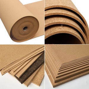 Panneau de feuille de liège naturel Rouleaux de liège décoratifs écologiques Rouleaux de liège naturel de 0.8 ~ 12mm pour tableau d'affichage mural - Product Image 5