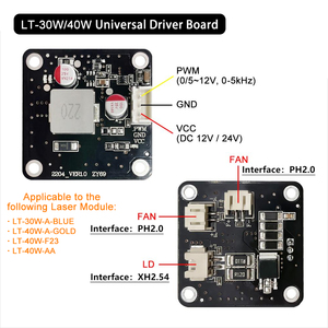 Placa Controladora de Módulo Láser LASER TREE para Cabezal de Módulo, Máquina de Grabado y Corte Láser - Product Image 3