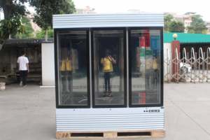 Refrigerador para Maduración en Seco de Carne, con Tres Puertas de Vidrio, Negro, para Res y Otros Carnes - Product Image 2