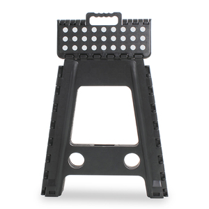 Taburetes de paso plegables negros de 400 libras de capacidad con asa Taburete de paso plegable de plástico para <span class=keywords><strong>adultos</strong></span> y niños - Product Image 5