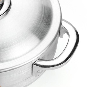Venta al por mayor de aluminio lijado cazuela establece ollas de cocina antiadherentes resistente al calor utensilios de cocina para cocinar - Product Image 6