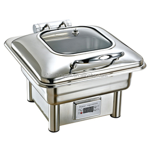 XINGPAI équipement de restauration chauffe-plats pour buffet ensemble de buffet chauffe-plats en acier inoxydable contrôle de la température - Product Image 1