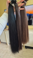 Lots de Cheveux Indiens Remy 100% Authentiques, Double Trame, Lisses, Doux, Ondulés, Blonds, Cuticules Entièrement Alignées, Cheveux Teints en Vrac
