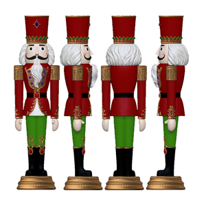 Los Más Vendidos del <span class=keywords><strong>2023</strong></span>, Adornos Navideños al por Mayor, <span class=keywords><strong>Cascanueces</strong></span> Grandes de 6 Pies de Tamaño Real - Product Image 3
