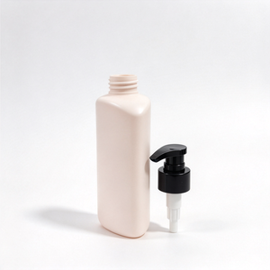 Botella cuadrada plana de HDPE mate de 300 ml al por mayor, botella de plástico vacía con bomba <span class=keywords><strong>para</strong></span> loción, jabón de manos, gel de ducha, champú, líquido cosmético - Product Image 2