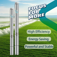 Pompe à eau submersible pour puits profond SHIYUAN avec contrôleur MPPT pour panneaux solaires et irrigation agricole