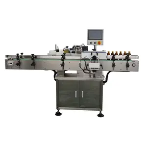 Hot Sale Multifunctional Flat Bottle Automatic Double Side Labeling Machine With Fixed Positioning