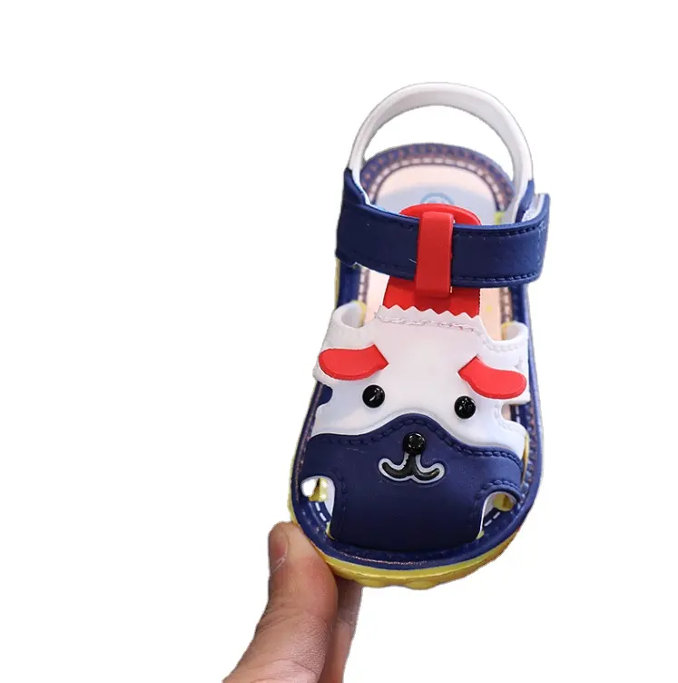 2022 Soft Sole Unisex Kids Bear Toddler Shoes Cute Cartoon Mini Mouse Baby Shoes Sandals For 1 2 3 Years Old