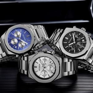 Montre minimaliste pour homme en acier inoxydable 316L de haute qualité, étanche, mouvement japonais, fournisseur de montres, logo personnalisé - Product Image 2