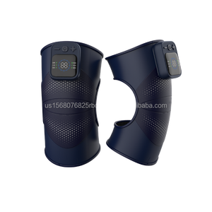 Deluxe Large Screen Vibrating Knee Massager <b>with</b> 6 Settings 30-Min <b>Timer</b> Heat <b>Lock</b> Feature - Product Image 2