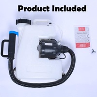 Haute qualité EN STOCK 10L/12L pulvérisateur de brouillard électrique ULV brumisateur froid électrostatique brumisateur Machine à brouillard