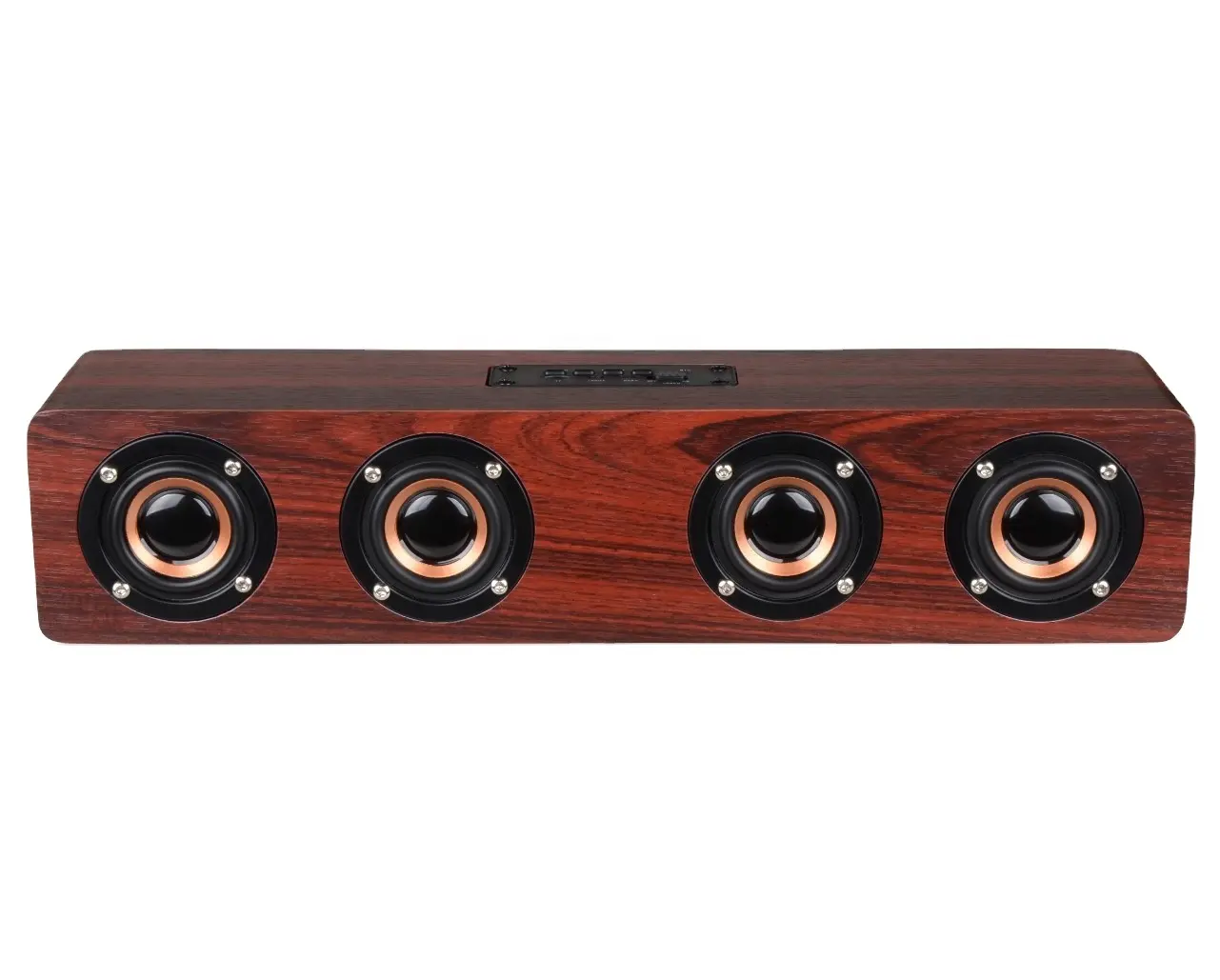 High Quality Rate Power 12W Wooden Speakers Bluetooths Wireless Speaker With Microphone TF Card 3.5mm Jack Aux in