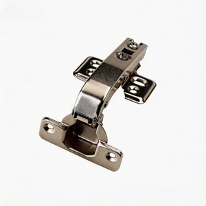 Charnières d'angle réglables en acier 3D à 90 degrés avec fermeture amortie pour <span class=keywords><strong>porte</strong></span> d'armoire à cadre <span class=keywords><strong>de</strong></span> 4 pouces - Product Image 1