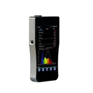 HP350S Espectrómetro de mano Ritmo Salud Espectro Medidor de luz Medidor de iluminancia espectral