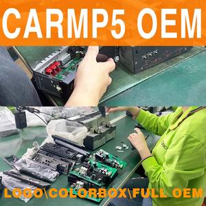 6,86 pulgadas 1DIN pantalla táctil Universal pantalla inalámbrica Carplay Android Auto <span class=keywords><strong>Youtube</strong></span> Radio de coche - Product Image 4