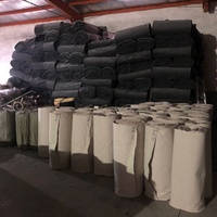 Bâche PE tissée, matériau PP, coton et Polyester