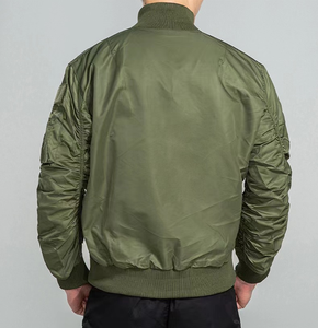 Blouson tactique de bombardier à coque souple en nylon avec logo personnalisé et imperméable au vent - Product Image 4