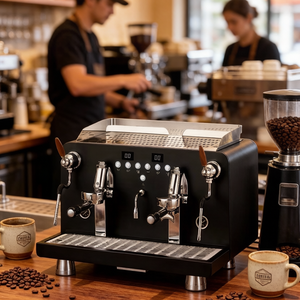 เครื่องชงกาแฟเอสเพรสโซ่กึ่งอัตโนมัติเชิงพาณิชย์จากอิตาลีรุ่นขายดีที่สุดในยุคใหม่ แรงดัน 1.9 บาร์ ให้คุณภาพเอสเพรสโซ่ที่ยอดเยี่ยม - Product Image 1