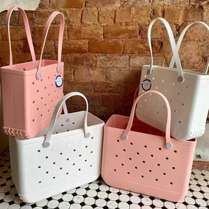 Borsa a Spalla Casual Morbida Impermeabile di <span class=keywords><strong>Design</strong></span>, Chiusura Aperta e Due Manici, Ideale per la Spiaggia e il Trasporto - Vendita Diretta dalla Fabbrica - Product Image 3