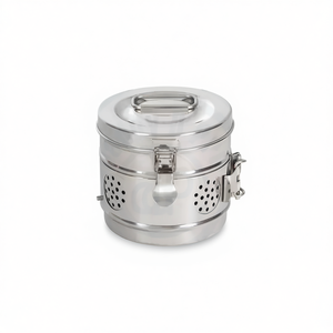 DADDY D PRO Tambour de stérilisation en acier inoxydable pour usage hospitalier Stérilisation des instruments médicaux chirurgicaux CE ISO13485 - Product Image 1