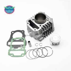 ชุดบล็อกกระบอกสูบมอเตอร์ไซค์อะลูมิเนียม HG KWB110F ขนาด 50 มม. 110 ซีซี พร้อมปะเก็น หัวสูบ แหวนลูกสูบ สำหรับ Wave100 KWB - Product Image 2