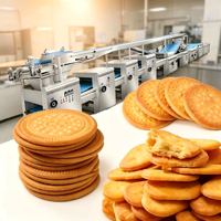 Machine automatique pour biscuits au sucre, ligne de production de biscuits, machine de fabrication de biscuits